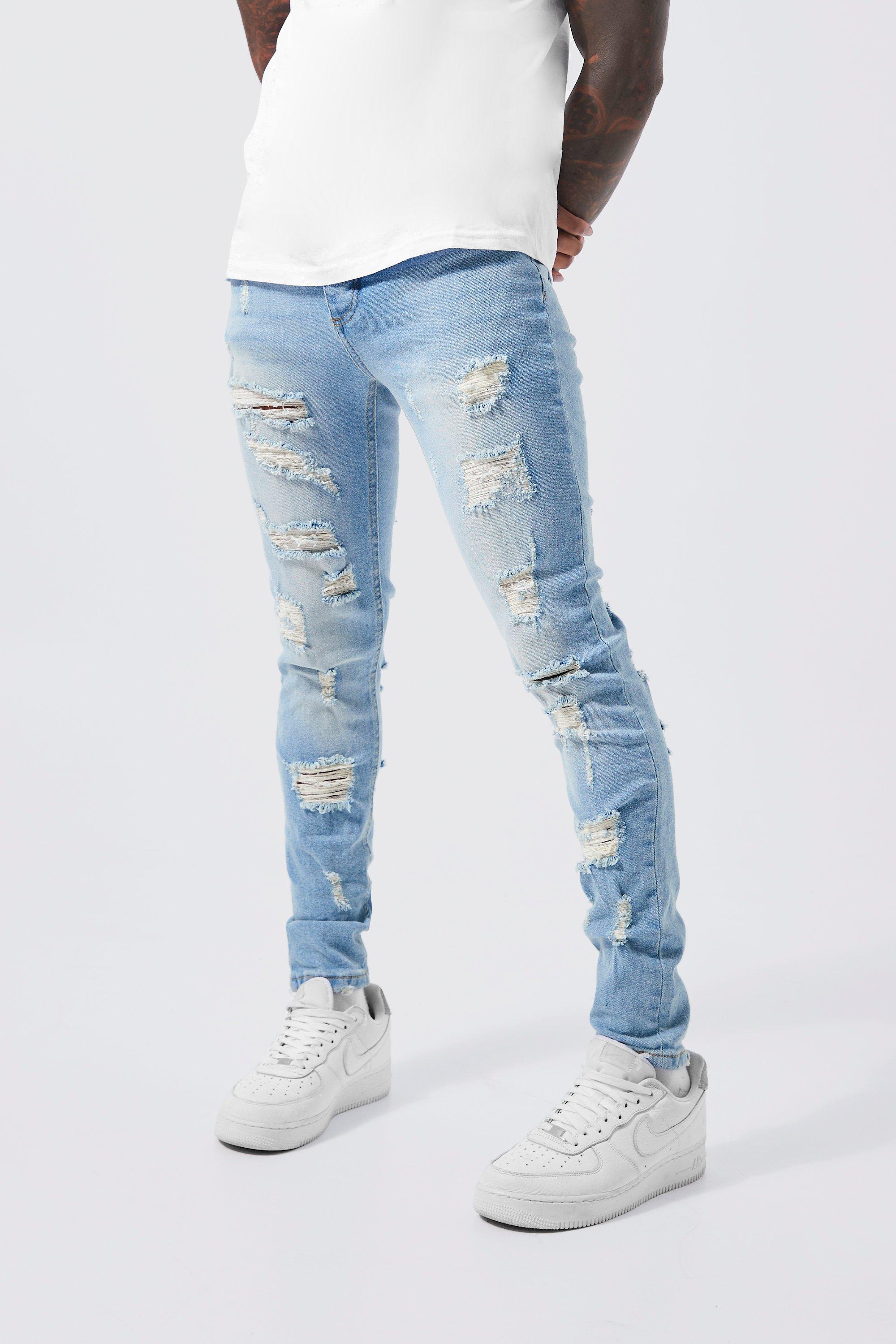 Boohooman hot sale ripped jeans